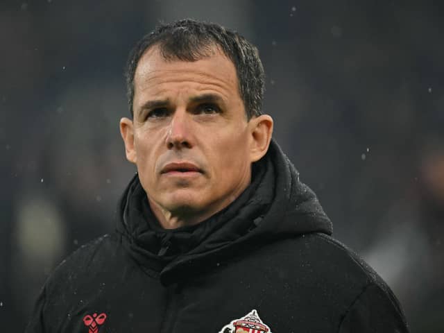 Sunderland head coach Regis Le Bris.