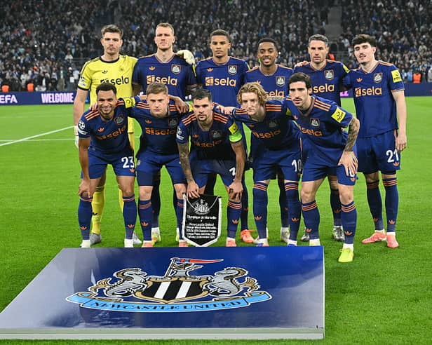 Newcastle United in the Champions League. 