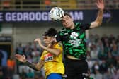 Newcastle United winger Antonio Cordero in action for KVC Westerlo