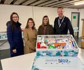 North East Mayor Kim McGuinness with members of the Stiller and the Children’s Foundation team.