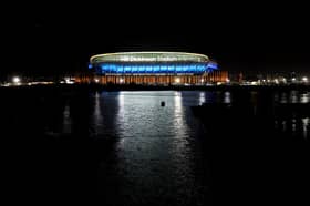 The Hill Dickinson Stadium, home of Everton. 