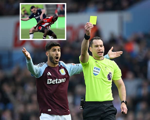 Jarred Gillett will referee Newcastle United v Aston Villa on Sunday