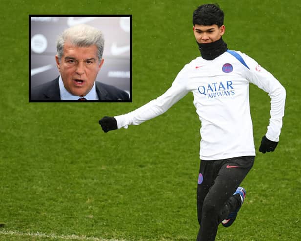 Joan Laporta and Dro Fenrandez