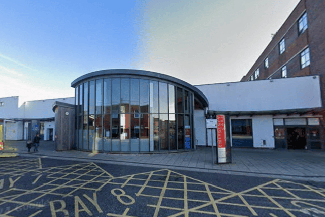 South Tyneside District Hospital at South Tyneside, Harton Lane, South Shields.