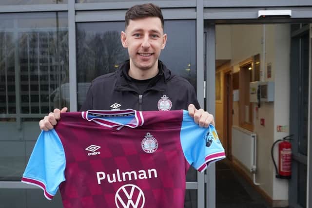 South Shields midfielder Jack Roles (photo South Shields FC)