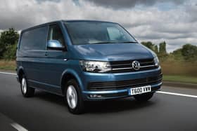 A VW Transporter similar to the vehicle stolen by Adam Bell.