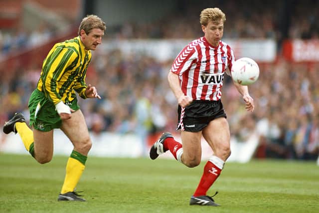 Sunderland legend Marco Gabbiadini during his playing days.