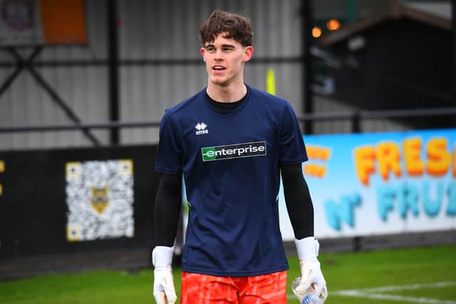 South Shields goalkeeper Tom Watson (credit Kevin Wilson)