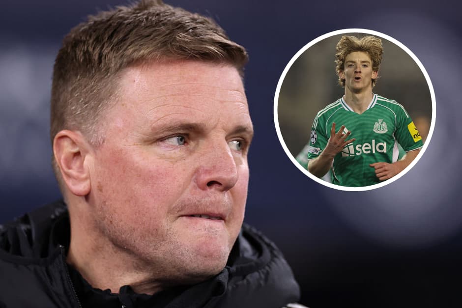 ‘Irrelevant’ - Eddie Howe dismisses Anthony Gordon & Arsenal transfer talk