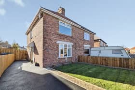 A three-bedroom semi-detached house for sale on Lilac Avenue, South Shields.