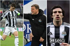 Newcastle United are hopeful that Lewis Miley and Sandro Tonali can feature v Barcelona.