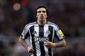 Newcastle United midfielder Sandro Tonali