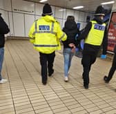Six arrests were made as part of the first Trojan Metro initiative across the Tyne and Wear Metro network.