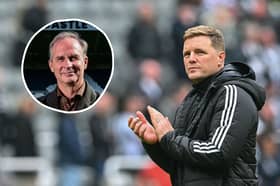 Newcastle United CEO David Hopkinson was asked about Eddie Howe's future. (Photo credit: Getty Images)