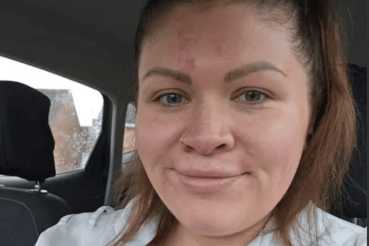 Apprentice nurse Sarah Wilson who has been shortlisted for a national award.