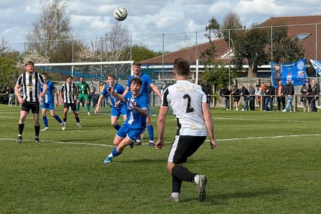 Local rivals Jarrow and Boldon CA will meet in the FA Vase first round (photo Mark Carruthers)