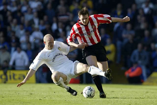 Sunderland's Kevin Kilbane pictured during the 2001-02 season.