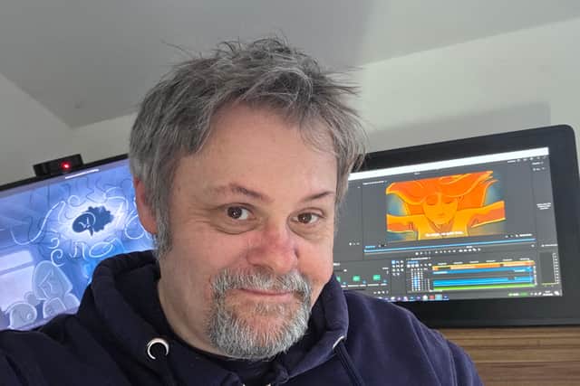 South Shields born animator Scott Tyrrell has seen his film nominated for a national award.