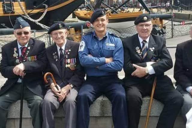 Garry is aiming to raise money for Hebburn Helps and SSAFA.
