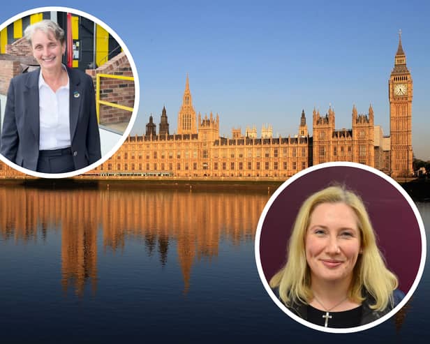 Jarrow MP Kate Osborne, left, and South Shields MP Emma Lewell voted differently in the assisted dying debate.