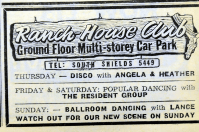 Dancing at the Ranch House Club in South Shields 55 years ago.