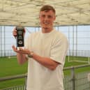 Dan Ballard with his PFA Community Champion Award