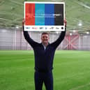 Niall Quinn showing his support for the Together through Sport initiative.
