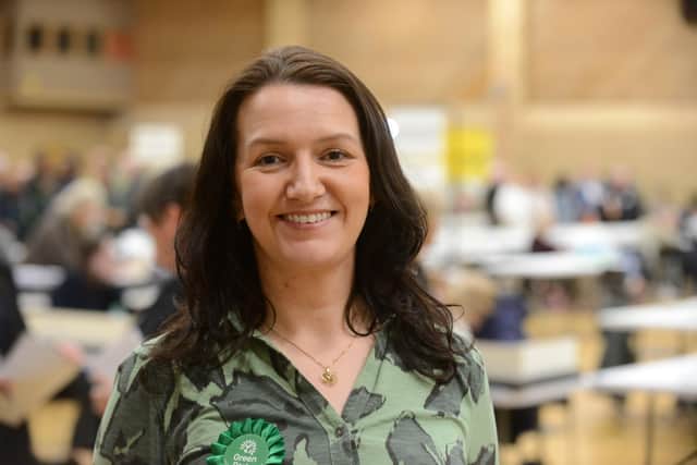 Cllr Rachael Taylor, Leader of the South Tyneside Green Party.