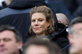 Newcastle United co-owner Amanda Staveley looks on during the Premier League match between Newcastle United and Chelsea FC at St. James Park on November 25, 2023 in Newcastle upon Tyne, England. (Photo by Ian MacNicol/Getty Images)