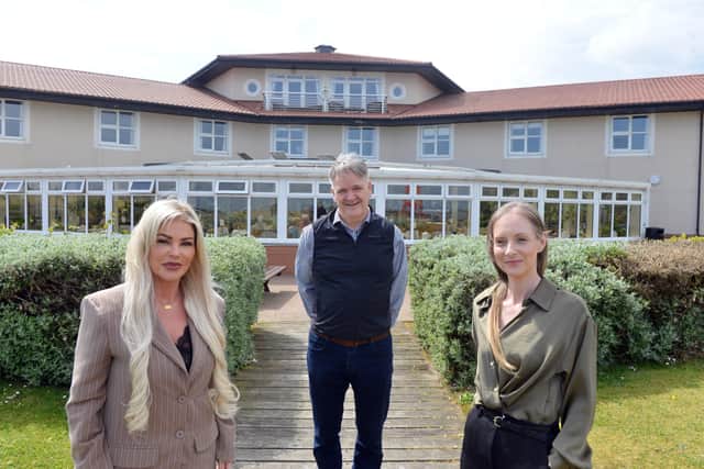 The Little Haven Hotel owner Eamonn Gribben is to inject a big investment into the hotel and also a create a beach nursery, with management team Larau Craig and Jade Askins.