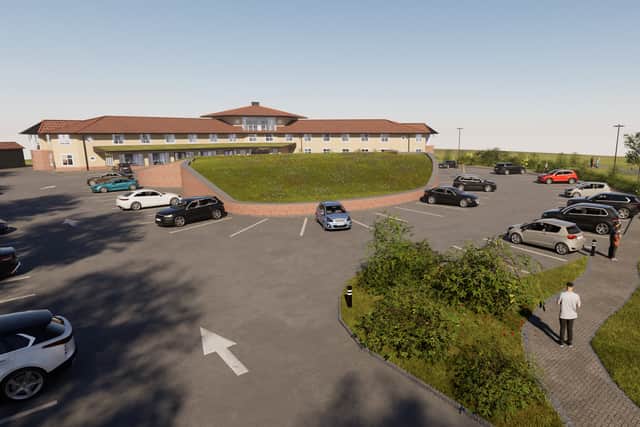 Planned images of the new gym planned for the Littlehaven site.