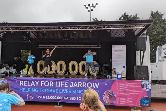 Team Combat at Relay for Life in 2019.