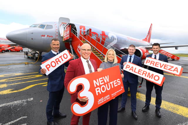 Jet2 waves off first flights to three new summer destinations.