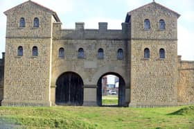 Arbeia Roman Fort, in South Shields.