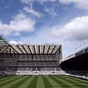 General view inside the stadium prior to the Premier League match between Newcastle United and Brighton & Hove Albion at St James' Park on May 02, 2026 in Newcastle upon Tyne, England. (Photo by Stu Forster/Getty Images)
