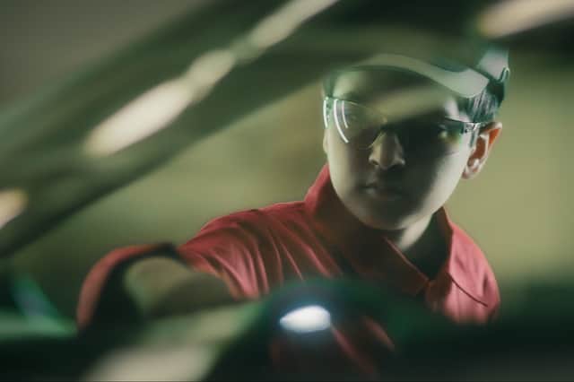 Brayden is one of nine young people from across the North East cast in the film