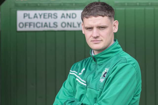 Blyth Spartans have signed Olly Martin following his departure from Hebburn Town (photo Paul Scott)