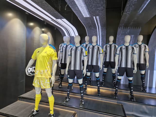 Newcastle United kit launch.