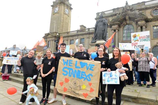 The Save Our Stanley’s campaign is calling for the childcare service to be saved from cuts.
