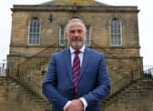 Cllr Dave Royal at the Old Town Hall, in South Shields.