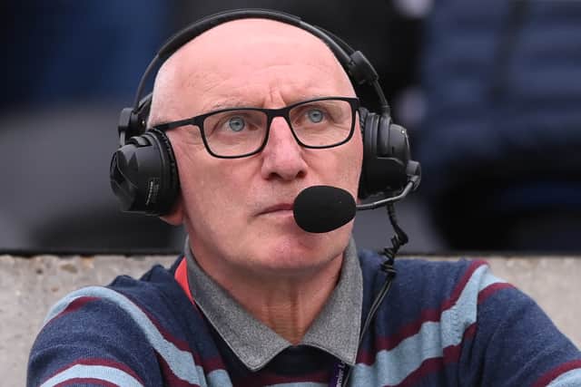 BBC Newcastle commentator and former Newcastle United defender, John Anderson.