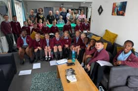 Pupils from St Bede’s Catholic Primary School, in Jarrow, have spent a day at the South Shields-based homelessness charity, Emmaus North East.