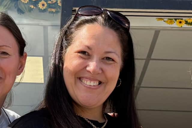 Stef Brown, the owner of Serenity Crystals and Gifts.