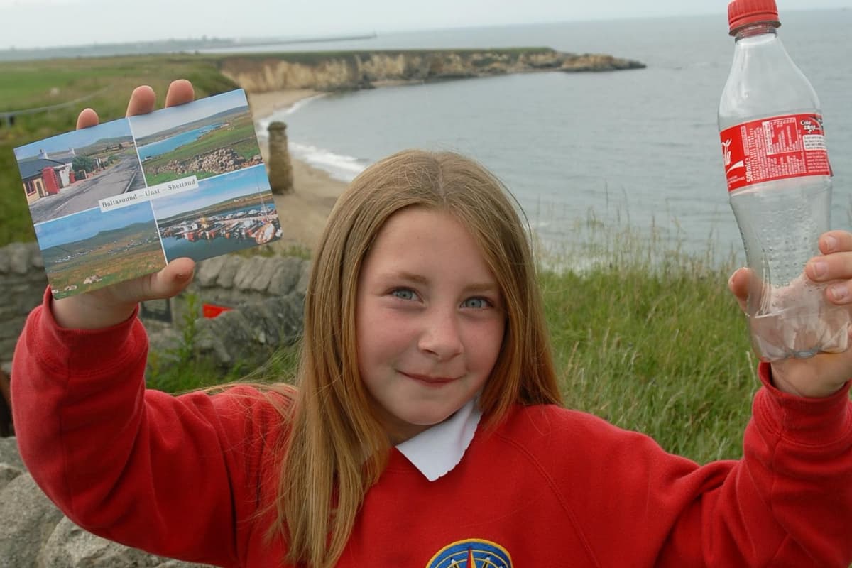 The South Tyneside message in a bottle written in eyeliner - and what an ...