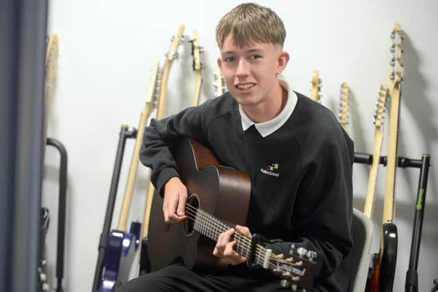 Ben Richardson, a Year 9 pupil at Boldon School, is set to take part in the final stage of a national music competition.