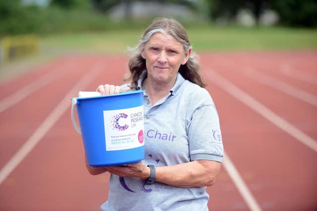 Ann Walsh, the organiser of the Jarrow Relay for Life.
