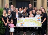 Kate Osborne, MP for Jarrow and Gateshead East, with campaigners from the Save Our Stanley's group.