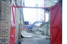 The early days of the demolition programme and the contractors have moved on to the site to begin the work.