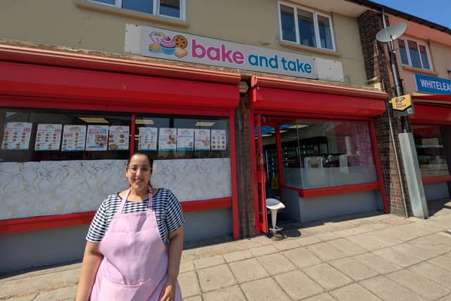 Hassy, owner of Bake and Take in South Shields
