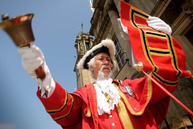 Town crier Jim Chambers was kept busy during the South Tyneside Jubilee celebrations in 2012.